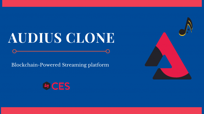 Audius clone - Blockchain-Powered Streaming platform