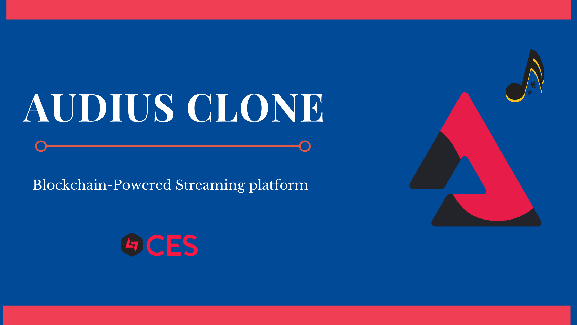 Audius clone - Blockchain-Powered Streaming platform