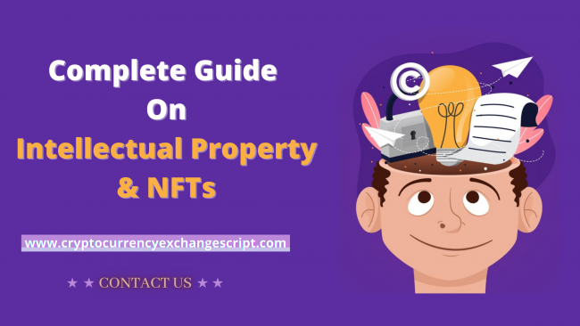 Trace the link between Intellectual property and NFTs