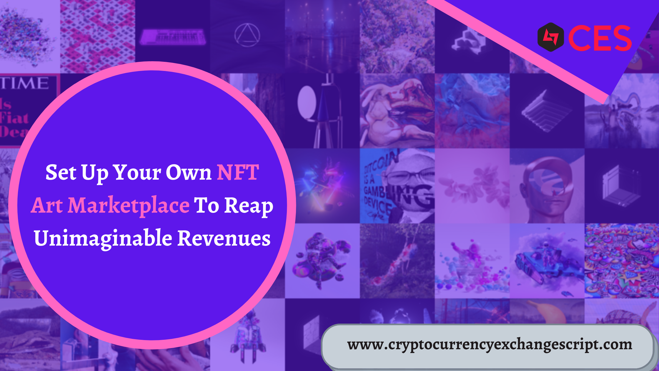 Set Up your Own NFT Art Marketplace to Reap Unimaginable Revenues